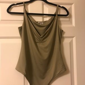 Tobi green body suit